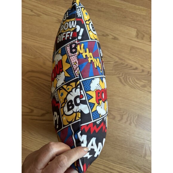 Society6 Batman Pillow 16 Inches Square‎ with Insert, Washable Superhero Decor - Picture 3 of 4